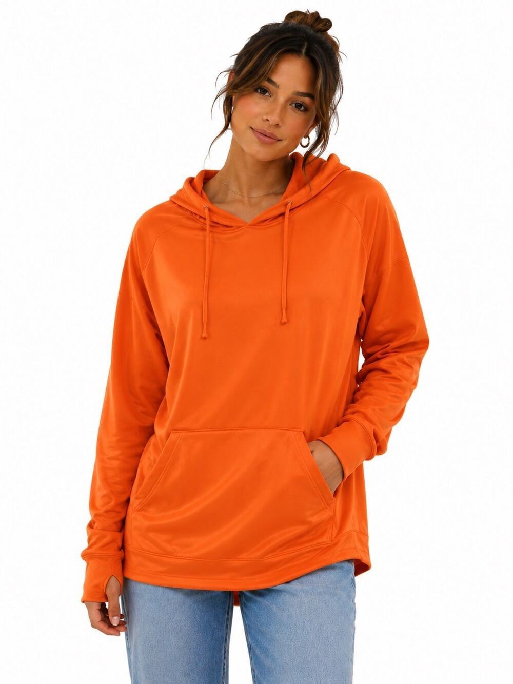 Dri-Fit Nike Orange Hoodie